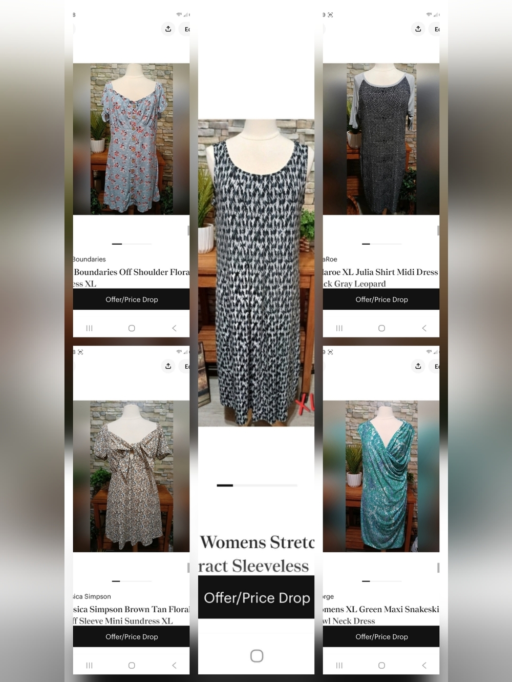 Womens XL Dresses Bundle Of 5 Closet Clean Out